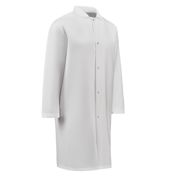Polyester Pocketless Butcher Coat - Front
